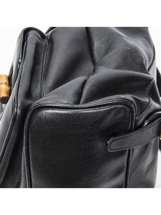 Gucci Rajibanbu Backpack Black Calfskin Leather main image 14